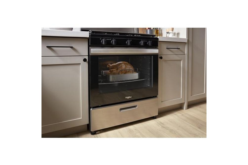 5.1 Cu. Ft. Freestanding Gas Range with Broiler Dr