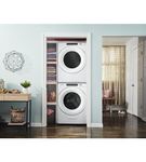 Whirlpool White 4.3 Cu. Ft. Closet-Depth FL Washer and 7.4 Cu. Ft. FL Electric Dryer Pair