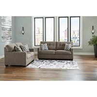 Signature Design by Ashley Mahoney Sofa and Loveseat-Chocolate