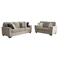 Benchcraft McCluer Sofa and Loveseat-Mocha