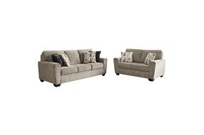 Benchcraft McCluer Sofa and Loveseat-Mocha