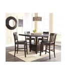 Signature Design by Ashley Haddigan Counter Height Dining Table and 6 Barstools