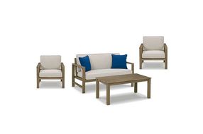 Signature Design by Ashley Fynnegan 4-Piece Outdoor Furniture Set