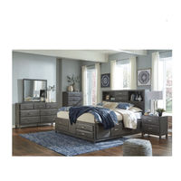 Signature Design by Ashley Caitbrook King Storage Bed, Dresser, Mirror and Nig