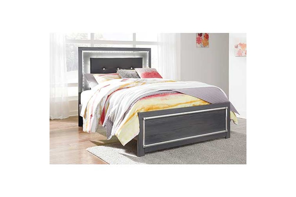 Signature Design by Ashley Lodanna Full Panel Bed-Gray