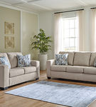 Signature Design by Ashley Deltona Sofa and Loveseat-Parchment