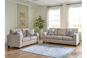 Sofá y Love seat Deltona-Parchment de Signature Design by Ashley