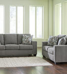 Signature Design by Ashley Deltona Sofa and Loveseat-Graphite