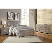 Signature Design by Ashley Culverbach Queen Panel Bed, Dresser and Nightstand-