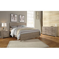 Signature Design by Ashley Culverbach King Panel Bed, Dresser and Nightstand-G