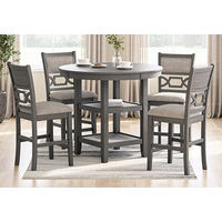 Signature Design by Ashley Wrenning Counter Height Dining Table and 4 Barstool