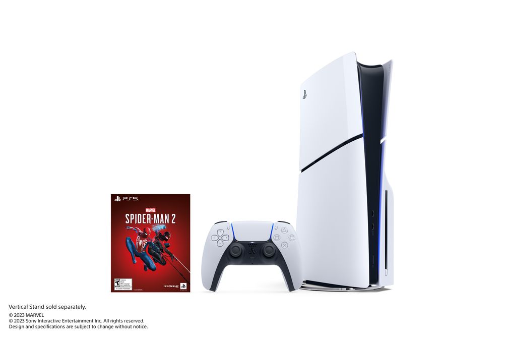 PS5 DISC CONSOLE - SPIDER-MAN 2 SLIM BUNDLE