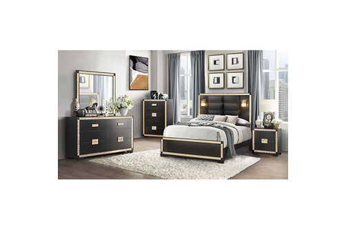 6PC BLAKE QUEEN BEDROOM, QB, DR, MR, NS