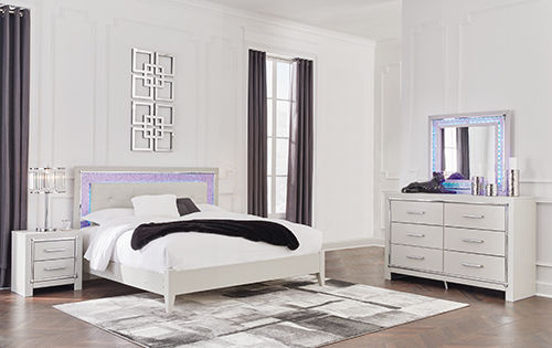Rent Signature Design by Ashley Zyniden King 6-Piece Bedroom Set at  Rent-A-Center