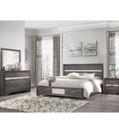 6PC SEVILLE QUEEN BEDROOM SET QB, DR, MR, NS