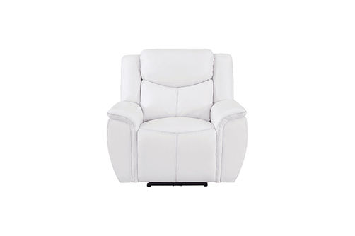 U5987 Power Recliner, White