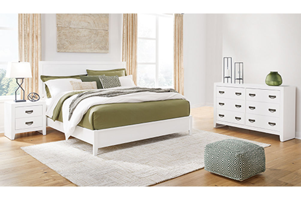 Signature Design by Ashley Binterglen Queen Panel Bed, Dresser and Nightstand