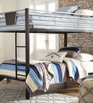 Cama Litera Twin sobre Twin con 2 Colchones de Signature Design de Ashley Dinsmore