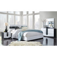 6PC Hudson Queen Bedroom Set QB DR MR NS