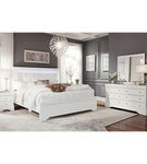 6 PC POMPEI GREY KING BEDROOM KB DR MR NS