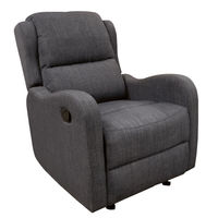 David Glider Recliner, Gray