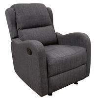 David Glider Recliner, Gray