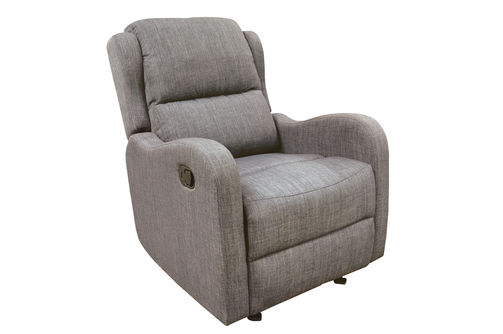 David Glider Recliner, Light Gray