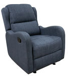 David Glider Recliner, Blue