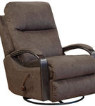 Niles Swivel Glider Recliner, Chocolate