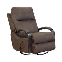 Niles Swivel Glider Recliner, Chocolate