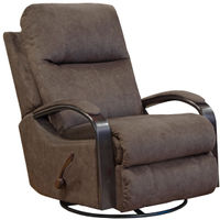 Niles Swivel Glider Recliner, Chocolate