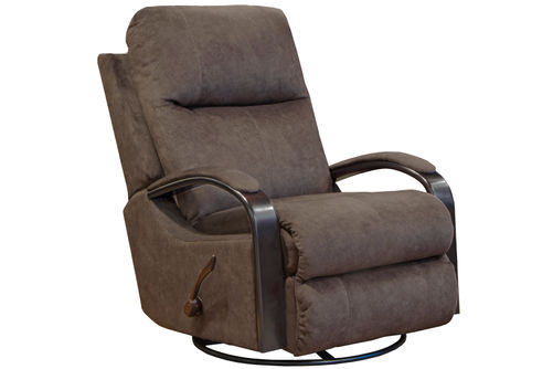 Niles Swivel Glider Recliner, Chocolate