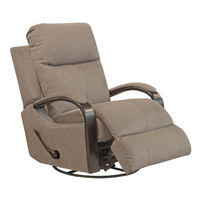 Niles Swivel Glider Recliner, Portabella