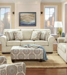 2PC Charisma Sofa & Loveseat, Linen