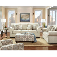 2PC Charisma Sofa & Loveseat, Linen