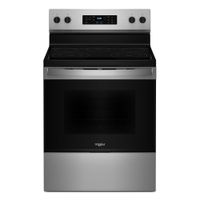 Whirlpool 30 Inch Stainless Electric Range w/ Steam Clean