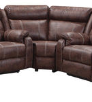 3PC Buckskin Sectional, Brown