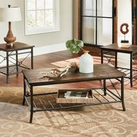 3PK Ainsley Tables, Brown