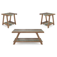 3PC Jib Sail Occasional Tables