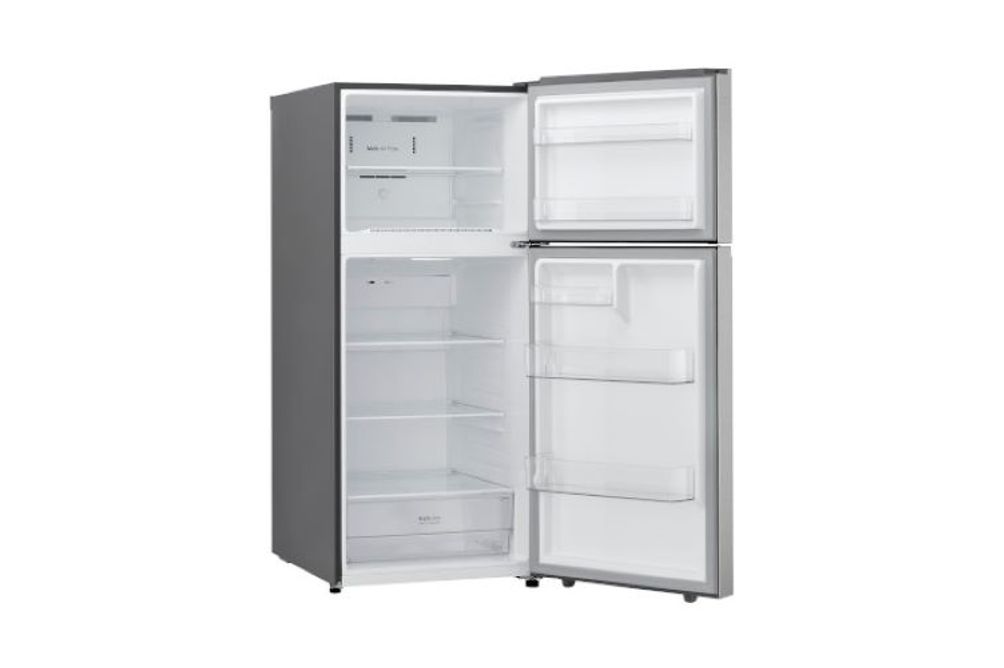LG 18 cu. ft. Top Mount Refrigerator in Stainless Steel
