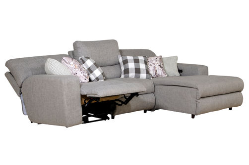 3PC Rockport Motion Sectional, Gray