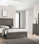 6PC Salt Creek Bedroom, KG Bed, DR, MR & 1NS, Gray