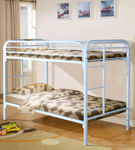 3PC Twin/Twin Bunkbed with Two Twin Mattress