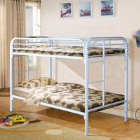 3PC Twin/Twin Bunkbed with Two Twin Mattress