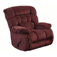 Daly Swivel Glider Recliner, Red