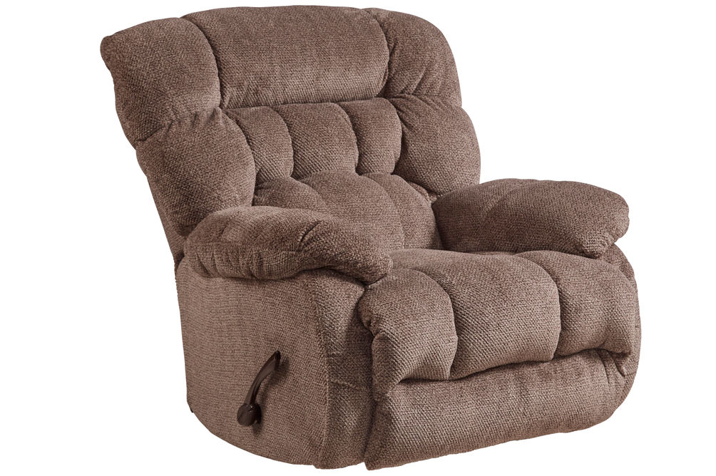 Daly Swivel Glider Recliner, Light Brown