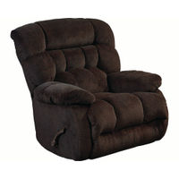 Daly Swivel Glider Recliner, Brown