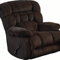 Daly Swivel Glider Recliner, Brown