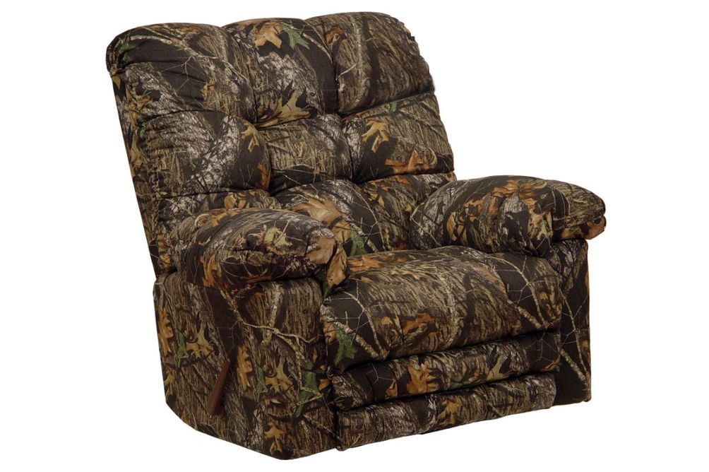 Cloud Nine Mossy Oak Chaise Rocker Recliner, Camo