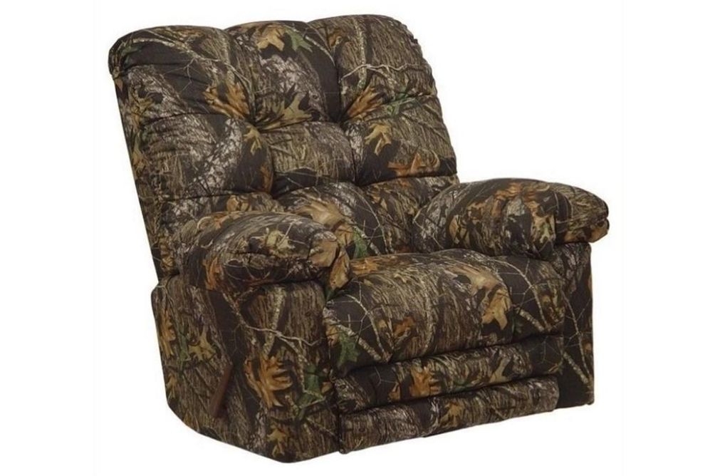 Magnum Camo Heat/Massage Recliner, Camo